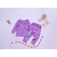 Long-sleeved Pajamas To Wear To Sleep At Home For Girls size 8-18kg Soft cotton