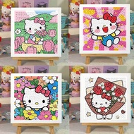 Hot-selling Cute HelloKitty Cat Diamond Painting diy Children Hand-Paste Painting Gift Ornaments Dia