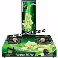 Stickers are a set of 1 door and 2 doors