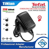 25V 500mA 0.75A AC/DC Adapter for Tefal Rowenta RH2039 TY2039WO TY2078 RH20C7 RH20 XForce 9.60 Cordl