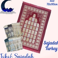 Original Guarantee Turkish Prayer Rug Turkish Prayer Rug Soft Smooth Knitted Material Muslim Fashion