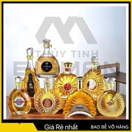 Beautiful Glass Display Bottles Glass Bottle Water Bottle (Full stamps).(500ml/750ml/800ml/950ml)