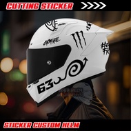 Go Free 63 helmet Sticker helmet Cutting Sticker