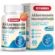 Akkermansia Probiotic, 300 Billion AFU GLP-1 Probiotic for Women & Men, Akkermansia Muciniphila for 