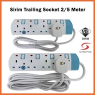 Sirim Trailing Socket Heavy Duty Extension Plug Universal Socket Multi Power Plug Extension Socket