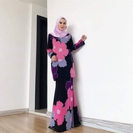 Mini kurung moden batik cotton viscose