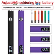 CHAMPIONO Electric Soldering Iron, Welding Repair Tool 510 Thread Battery Mini Soldering Iron Kit, A