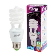 "ส่งทุกวัน"หลอดประหยัดไฟ EVE LIGHTING รุ่น 15W/DL ขนาด 15 วัตต์ สี DL*ยิ่งซื้อยิ่งลด*