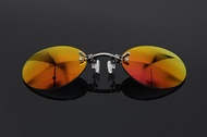 Matrix Morpheus Sunglasses Hacker Empire Sun Glasses Mens round Face Personality Style Black Mirror 