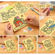 ✨🎊 Sand Art Kids DIY Art 🌟🎉 Children Party Gifts/ Goodie Bags Party Favors/ School Gifts 🌟🎉 Children Day Gifts Dinosaur