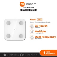 Xiaomi Body Composition Scale S400 Global Bluetooth 5.0 Dual Frequency Measurement