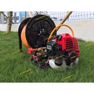 OGAWA SY580R PORTABLE POWER SPRAYER PUMP C/W 30M PRESSURE HOSE
