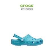 CROCS รองเท้าลำลองผู้ใหญ่ CLASSIC IRIDESCENT GLITTER CLOG รุ่น 211005-4WD - TINTED GLASS