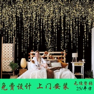 3D Influencer Photo Punch Card Live Background Wall Wallpaper KTV Bar Restaurant Creative Abstract A