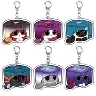 New Honkai: Star Rail Keychain Anime Game Figure Kafka Dan Heng Herta Serval March 7th Seele