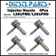 4Pcs Diesel Fuel Injector Nozzle Tips L281PBD L281PRD for KIA Bongo III 2.9d J3 EJBR05501D 33800-4X4
