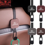 Lexus Car Seat Back Suede Metal Hook Bottle Handbag Storage Holder For rx 570 RX300 LX570 LX470 IS NX ES CT200H NX250 RX350