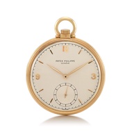 Patek Philippe Patek Philippe (Reference 745/2). A yellow gold openface watch. circa 1950