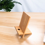 New Bamboo Mobile Phone Stand Base Creative Lazy Stand Collocation Mobile Phone Stand