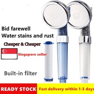 [SG Seller] FPSH1 Negative lons Bathroom Handheld Shower Head With Filter High Pressure 3 Mode