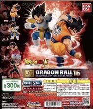 龍珠扭蛋 七龍珠超 VS 16 第16彈 扭蛋公仔 ［現貨］孫悟空 比達 布羅利 巴達克