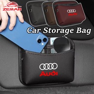 Audi Universal Car Storage Bag Driver and Passenger Center Console Storage Bags for Audi A3 8l 8Y A1
