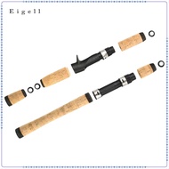 Eigell Cork Rod Handle Grip Cork Handle Grip with Reel Seat Rod Building Repair Fishing