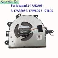HL Laptop CPU Fan For Lenovo V17-IIL IdeaPad 3-17ADA05 17IIL05 17ARE05 5F10S13908 DFS5K12114262F Coo