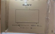 原廠保固中日本製SONY索尼65吋4K HDR Google TV液晶電視（XRM-65X90K）