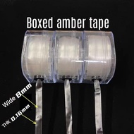 Big Size Boxed Amber Tape Tied For Rubber Bands Accessories