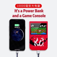 2 IN 1 KO Game Box Retro Handheld Game Console with 10000mAh Power Bank Built-In 300 Games - Joystic