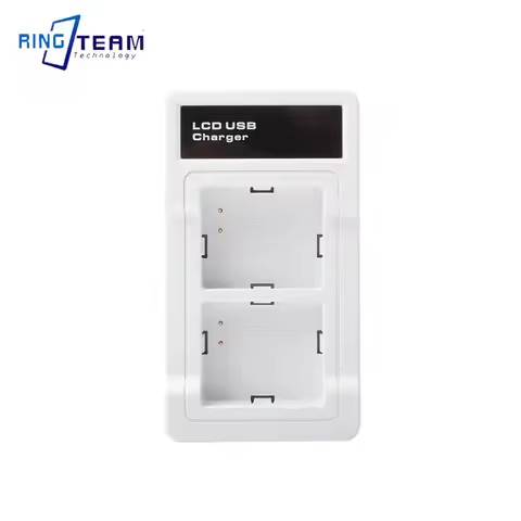 Battery Charger LED USB Dual Charger for Compatible for Arlo Pro/Arlo Pro2 Camera Battery