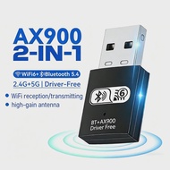 kebidumei | KEBIDUMEI 1800Mbps Adaptador Wifi 6 Usb 3.0 Adapter 5Ghz AX1800 Antena Para PC Ethernet 
