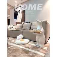 Creative TV cabinet for new home, large decorative items for housewarming, bear for living room, hom