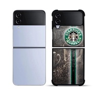 Casing Case Softcase Hardcase Samsung Galaxy Z Flip 3 5G Z Flip 4 5G Starbucks Coffee DF519