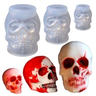 Handmade DIY Gift Home Decoration Skull Candle Mold Resin Mold Epoxy