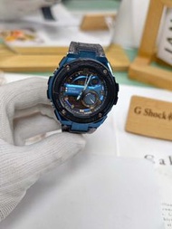 Casio G-SHOCK GST-200CP 藍黑配色