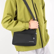 Trendy Lightweight Crossbody Bag for Women Men Korean Fashion Large Capacity Multi-layer Square Shou