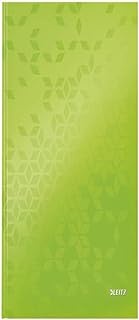 Leitz WOW 46251054 A4 Notebook with 80 Sheets Ruled Ivory Paper 90gsm Hard Cover Green