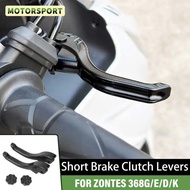 For ZONTES 368G 368-G 368E 368-E 368D 368-D 368K 368 K CNC Short Clutch Lever Brake Lever Handle Mod