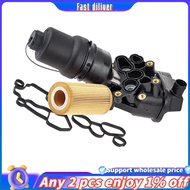 In stoick-06F115397J Oil Filter Housing Oil Filter for  TT TTS A6 C6 A4 B7 A3  Golf MK5  R Adapter 0