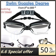 Swim Goggles Degree / Anti Fog + UV Shield / Adult & Children Swimming Goggle / SG Seller