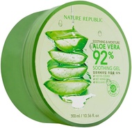 100% ORIGINAL Nature Republic Soothing &amp; Moisture Aloe Vera 92% Soothing Gel 300ml With Authentic Hologram Mark