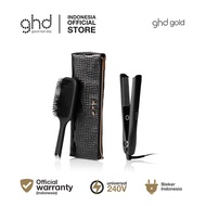 ghd Gold Styler Gift Sets Edisi Khusus in Black - Include Paddle Brush and Luxury Pouch