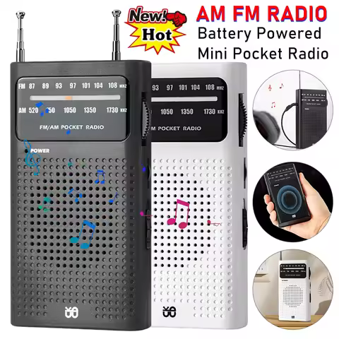 Full Band Radio Portable Radio AM FM Multi-function Radio Excellent Reception Transistor Radio With 
