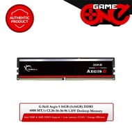G.Skill Aegis 5 16GB (1x16GB) DDR5 6000 MT/s CL36-36-36-96 1.35V Intel XMP / AMD EXPO Desktop Memory