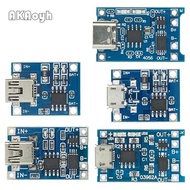 Type-c / Micro USB 5V 1A 18650 TP4056 Lithium Battery Charger Module Charging Board with Protection