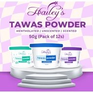HAILEY'S Tawas Powder 50g (Scented & Unscented)