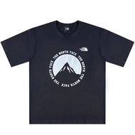 外國預訂 2色選 the north face 雪山 黑白logo 短袖 tee