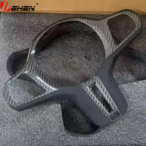 For BMW G20 G30 G80 G82 F92 F90 F97 F98 M3M4M5 G11 G12 G14 G15 G16 Carbon Fiber Steering Wheel Panel